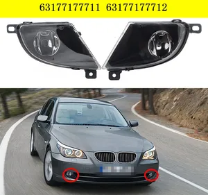 Luz antiniebla del parachoques delantero para 535i 528i 550i (E60 E61) 2009 2010, conjunto de faros antiniebla, accesorios para coche - Product Image 2