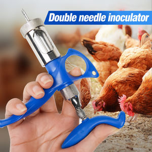 Inyector de pollo Vacunación de aves de corral Aguja de varicela 6ml Jeringa automática de <span class=keywords><strong>vacuna</strong></span> de pollo - Product Image 5