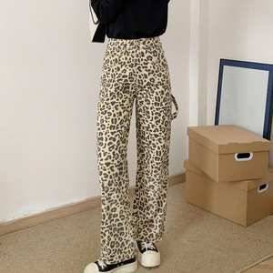 <strong>Women</strong> Tree Camo <strong>Jeans</strong> Pants Front Fashion Boots Preppy Camouflage <strong>Combat</strong> Denim Pants - Product Image 5