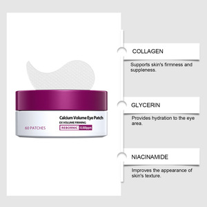 60 Patchs Contour des <span class=keywords><strong>Yeux</strong></span> au Calcium : Lifting, Raffermissant, Atténue les Ridules, <span class=keywords><strong>Anti</strong></span>-Cernes, Lisse et Réduit les Rides, Hydratant - Product Image 2