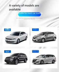 Ventes Flash : Pare-soleil pliable pour pare-brise de voiture, protection contre la pluie, la neige et la glace pour la plupart des voitures, SUV, camions et fourgonnettes - Product Image 3