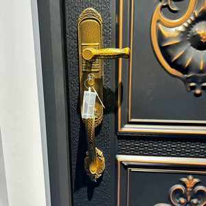 Puerta de seguridad exterior de fábrica de China, venta al por mayor, casa de estilo europeo, modelo de puerta principal de acero - Product Image 3