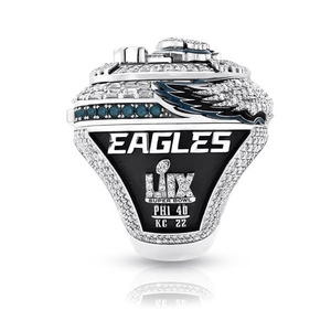Bague de champion d'équipe Sidan 2025 de haute qualité, football, basketball, baseball, softball, fabrication personnalisée, alliage plaqué or rose/platine - Product Image 4