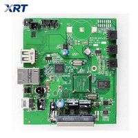 Fabricant de prototypes de circuits imprimés multicouches (PCB) et de cartes électroniques assemblées (PCBA) sur mesure, matériau FR-4, 2 à 32 couches, MOQ 1 pièce, service OEM