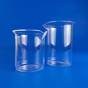 कारखाने कस्टम क्यूarzo ने सिलिका क्वार्ट्ज उच्च-टेम्प संक्षारण-प्रतिरोधी 500 एमएल 1000 मिली बड़ी क्षमता क्वार्ट्ज बेकर। - Product Image 4