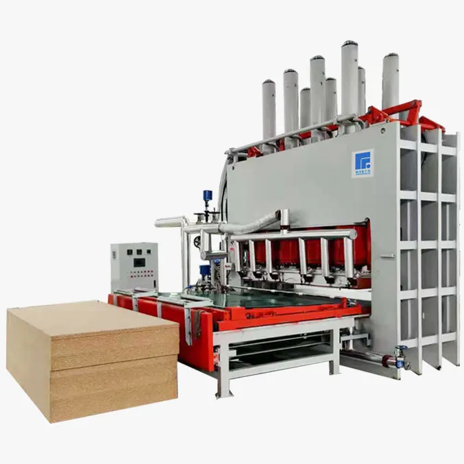 OEM MDF Board Short Cycle Melamine Laminating Hot Press Machine