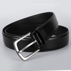 Cinturón de cuero de vaca retro de lujo para <span class=keywords><strong>hombre</strong></span>, Pin de comercio transfronterizo para hebilla, longitud personalizada versátil, venta al por mayor para Amazon <span class=keywords><strong>AliExpress</strong></span> - Product Image 5