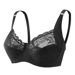 Comodo reggiseno taglie forti spalline ferretto donna reggiseno in pizzo <span class=keywords><strong>Soutine</strong></span>-gorge Taille Plus - Product Image 4