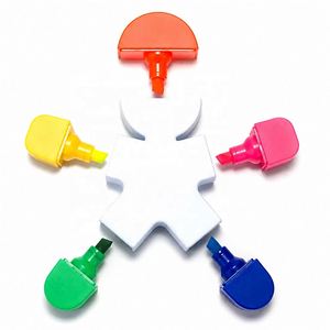 Custom Logo Human Shaped Highlighter <b>Pen</b> <b>Multi</b> <b>Color</b> Office Stationery Gift for Trade Show Giveaways - Product Image 3