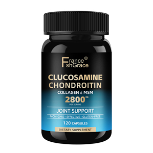 Nieuwe Aankomst Glucosamine Chondroïtinesupplement Vitamine Extra Strengrth Glucosamine Gezamenlijke Gezondheidscapsules Voor Mannen En Vrouwen - Product Image 1