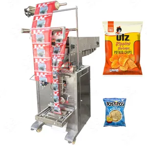 Machine d'emballage automatique pour frites et Popcorn, 1 pièce, pour remplissage de craquelures, puces