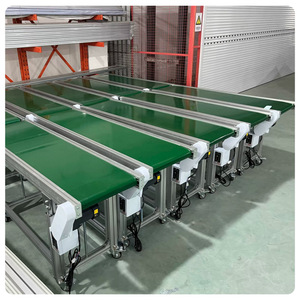 Elektrische Band Transportsysteem Transportmachine Slippy Pvc Band Schaal Prijs En <span class=keywords><strong>Washdown</strong></span> Transportbanden - Product Image 4