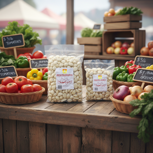 Bawang Putih Kupas Segar Kemasan Vakum Nitrogen Merek Optimum Kualitas Terbaik Panen Terbaru Eksportir Grosir Pemasok - Product Image 1