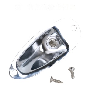 แจ็คเอาต์พุตกีตาร์ไฟฟ้าแบบขายส่ง ชุบโครเมียม รูปทรงเรือ พร้อมแจ็คเอาต์พุตขนาด 6.5 มม. สำหรับกีตาร์ <span class=keywords><strong>Stratocaster</strong></span> - Product Image 6