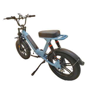 Vélo de Montagne Électrique Sportif en Vente Directe d'Usine, Pneus Larges 20*4, Cadre en Alliage d'Aluminium 48V, Moteur Brushless 250W Double - Product Image 3