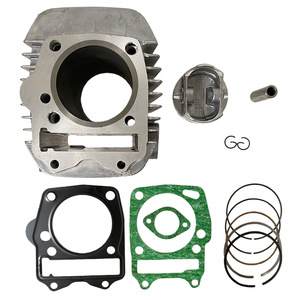Kit de <span class=keywords><strong>cylindre</strong></span> de moto, <span class=keywords><strong>cylindre</strong></span> de moteur de moto 66 mm adapté à KSSG Innova ANF125 WAVE125 WH125 - Product Image 6