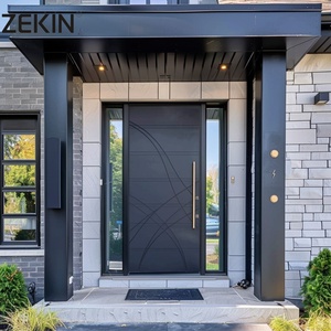Modern design Front Door Security Door As2047 Certified Thermal Break <b>Insulation</b> Main Entrance - Product Image 1