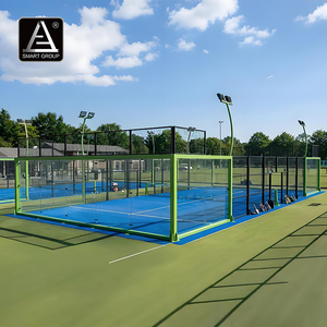Pista <span class=keywords><strong>de</strong></span> Pádel panorámica al aire libre, suelo <span class=keywords><strong>de</strong></span> pádel, equipo <span class=keywords><strong>de</strong></span> <span class=keywords><strong>cancha</strong></span> <span class=keywords><strong>de</strong></span> Pádel usado, <span class=keywords><strong>cancha</strong></span> <span class=keywords><strong>de</strong></span> Pádel portátil a la venta - Product Image 3