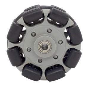 SS 125 mm Direcional <span class=keywords><strong>Omni</strong></span> Roda Robô Triplo Row <span class=keywords><strong>Wheel</strong></span> Design - Product Image 4