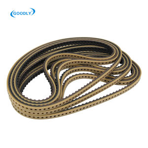 Courroie de distribution en caoutchouc GOODLY Exclusive T10.5 marron, revêtement en caoutchouc, dureté <span class=keywords><strong>Shore</strong></span> 40~60, résistante à l'usure, personnalisable, support OEM, trous de fixation - Product Image 6