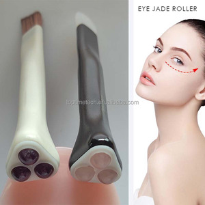 Rodillo Facial de Jade Natural Patentado para el Cuidado de la <span class=keywords><strong>Piel</strong></span> Antienvejecimiento, Dispositivo de Masaje Ocular, Gotas para los Ojos, Eliminador de Arrugas - Product Image 3