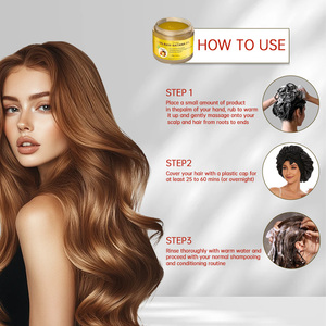 Aceite de Batana 100% Sin Refinar, Previene la Caída del Cabello, Fortalece el <span class=keywords><strong>Cuero</strong></span> <span class=keywords><strong>Cabelludo</strong></span>, Fortalece el Cabello, Lo Hace Más Largo, Anti-Enredos, para Cabello Rizado y Seco, Uso Doméstico, Fácil Absorción - Product Image 4