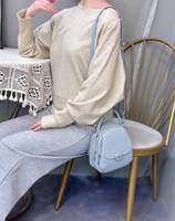 Tas Selempang Bordir Wanita - Dompet Bahu Wanita, Tas Clutch, Tas Messenger dengan Ritsleting