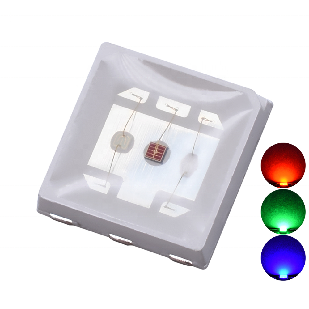 Czinelight High Power 1.5w 5050 Rgb Ultra Bright Full Color 525ma 150ma Chip 6pin che emettono diodo Led Smd 5054 rgb