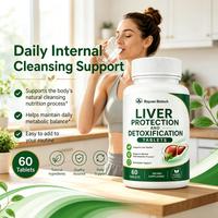 Comprimés de protection hépatique à base de plantes naturelles, sans OGM, sans arômes artificiels, pour le soutien du foie