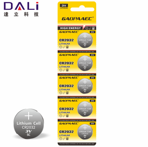 Batterie OEM all'Ingrosso Non Ricaricabili CR2032 Batteria a Bottone al Litio <span class=keywords><strong>3V</strong></span> per Orologi e Chiavi Auto Confezione da 5 Pezzi - Product Image 2