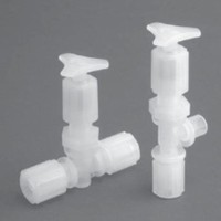 Vanne à aiguille MSK PFA/PTFE haute pureté avec taille personnalisée pour applications semi-conductrices