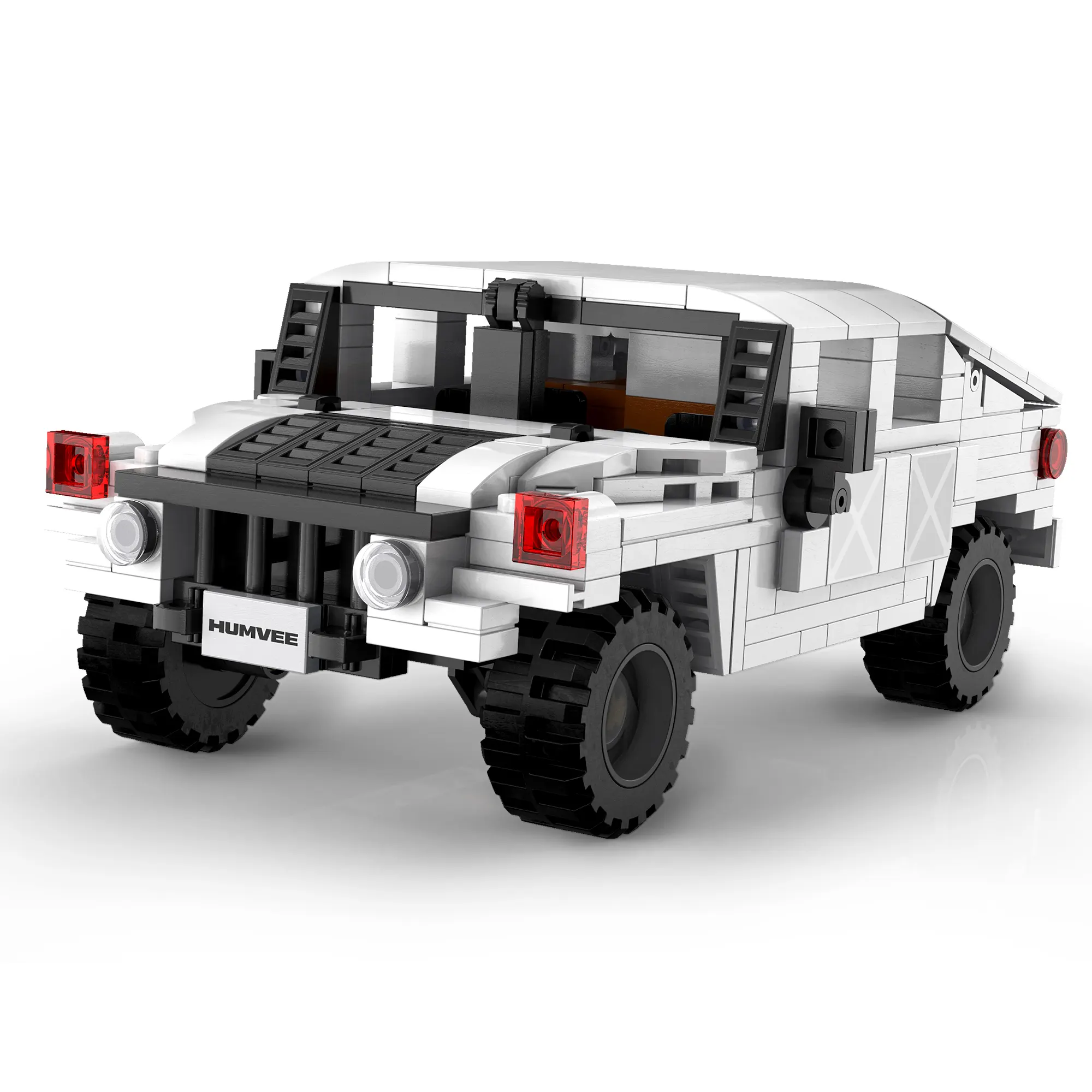 New Arrival CADA C55022W 1:24 Humve model car Building Blocks DIY Toys Shantou toys for kids