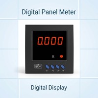 Compteur de puissance numérique multifonction triphasé LED Ydkz SEM7220 72x72mm Classe 0.5 RS485 Modbus-RTU Industriel