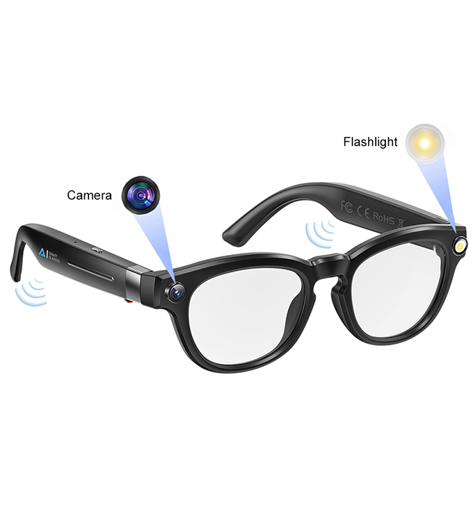2025 Q8 Automatic Color-changing Lenses Smart Glasses Video Recording 800W Camera Al Translation Smart Wearable Headset Men Lady