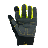 Gants de mécanicien durables OEM & ODM avec paume renforcée et rembourrée pour le travail CNC