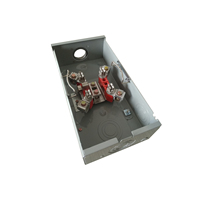 Base de prise de compteur d'énergie monophasé GTFP-200AN/5J 200A carrée à 5 mâchoires