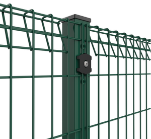 Clôture <span class=keywords><strong>de</strong></span> jardin à enroulement en métal galvanisé thermolaqué à prix avantageux, hauteur 6 pieds, grillage BRC, barrière <span class=keywords><strong>de</strong></span> protection 3D - Product Image 2