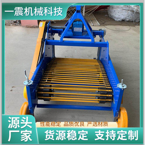 Machine agricole à engrenages pour la récolte des pommes de terre, haute productivité, couleur bleue - Product Image 5