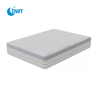 Matelas à ressorts ensachés en mousse à mémoire de forme contemporain, échantillon gratuit, taille Queen, pour chambre et hôtel, 30 cm d'épaisseur, fermeté douce, vente en gros