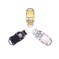 Couteau pliable miniature EDC en acier inoxydable avec porte-clés, pour les sports de plein air, le camping, la randonnée, la chasse, la survie