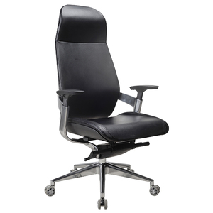 Sedia da ufficio di lusso con schienale alto e sedia da ufficio di Design moderno comoda per presidenti in pelle sintetica - Product Image 3