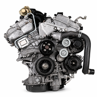 Motor de gasolina Toyota 2GR-FE 3.5L V6 original usado con radiador para Lexus RX350 Toyota Alphard, conjunto de motor completo