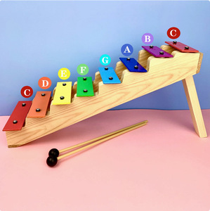 Étape 8 Carillon de <span class=keywords><strong>harpe</strong></span> Plaque en aluminium Piano Instrument de musique Percussion Coloré - Product Image 4