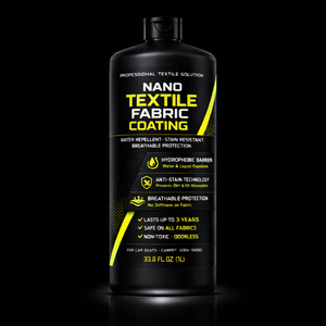 Revêtement de tissu pour l'intérieur de la voiture (1L) Protection nano imperméable et résistante aux taches pour sièges, canapés, tapis, longue durée, 3 ans - Product Image 1