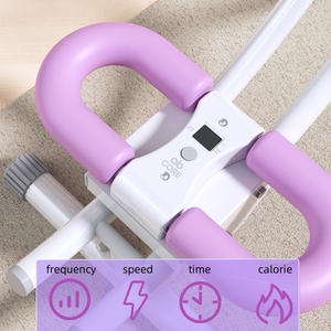 Máquina Abdominal Plegable, Equipo <span class=keywords><strong>de</strong></span> Ejercicio Abdominal Ajustable para Gimnasio en Casa, Fortalecimiento del <span class=keywords><strong>Core</strong></span> con Monitor LCD - Product Image 2