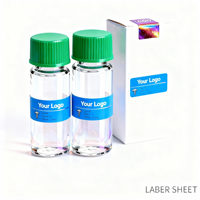 Label Kosmetik Perekat Sendiri, Pengiriman Langsung Produk, Waybill Thermal 100x100 4x4, Kertas Pengiriman Kustom