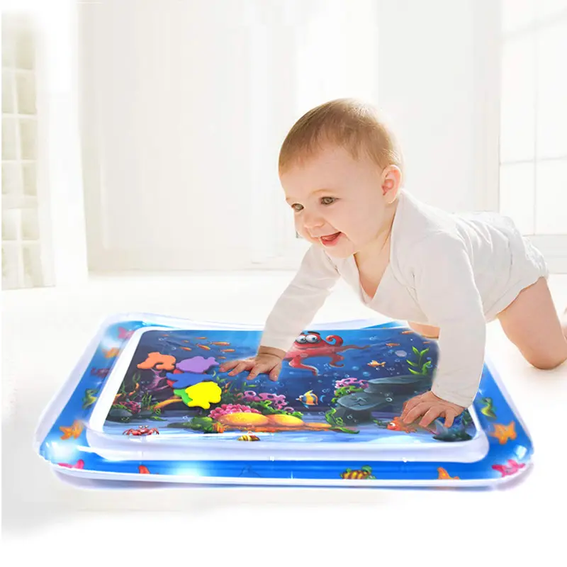 Best Price Baby Water Mat 100% Safe Pvc Baby Inflatable Water Mat Educational Toys Baby Water Mat Play For Home Camping