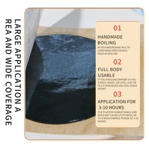 Baiyunshan Xingqun intonaco tradizionale vecchio colore nero allevia il collo spalle alla vita gamba dolori articolari toppe per il corpo - Product Image 2