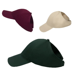 Chất Lượng Cao Của Phụ Nữ Một Nửa Rỗng Mũ Bóng Chày Tùy Chỉnh Thêu Quần Vợt Mặt Trời <span class=keywords><strong>Visor</strong></span> <span class=keywords><strong>Hat</strong></span> Đuôi Ngựa Nửa Rỗng Thể Thao Mặt Trời UV <span class=keywords><strong>Hat</strong></span> - Product Image 1