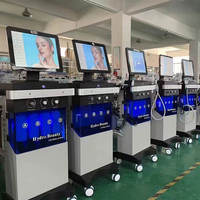 Machine de soin de la peau pour nouveau-nés, machine d'hydradermabrasion, machine de peeling aquatique, machine de soin du visage à l'hydrogène et à l'oxygène, machine de soin de la peau coréenne